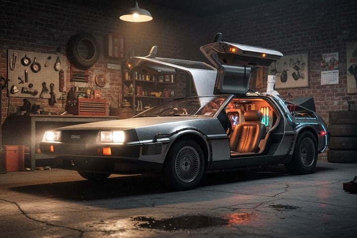 DeLorean DMC-12 aus "Zurück in die Zukunft"