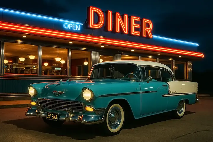 American Diner Oldtimer