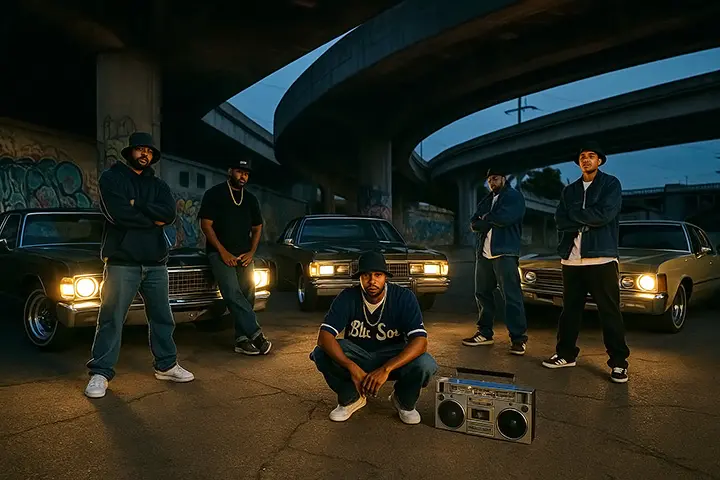 Hip-Hop der 1990er Oldtimer