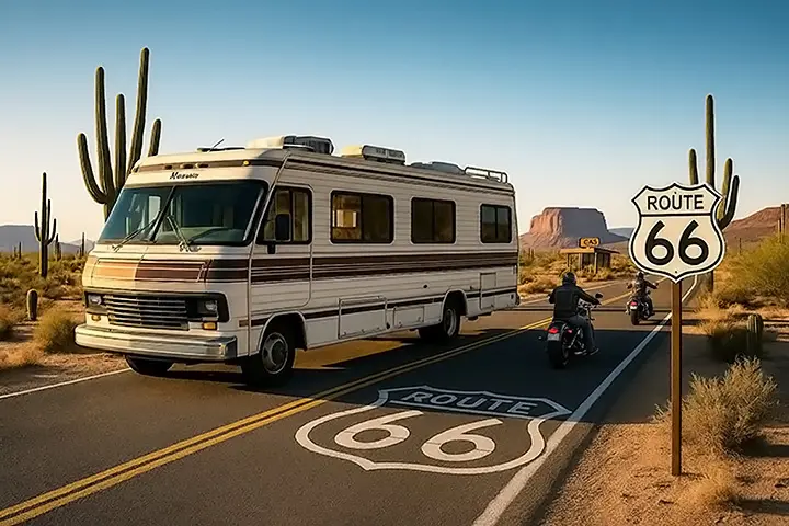 Route 66 - Roadtrip Oldtimer