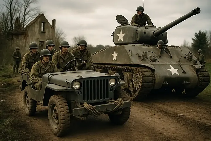 Zweiter Weltkrieg Oldtimer