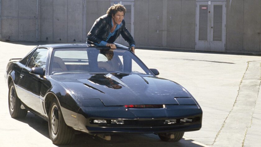 K.I.T.T. aus Knight Rider: Das sprechende Superauto der 1980er Jahre