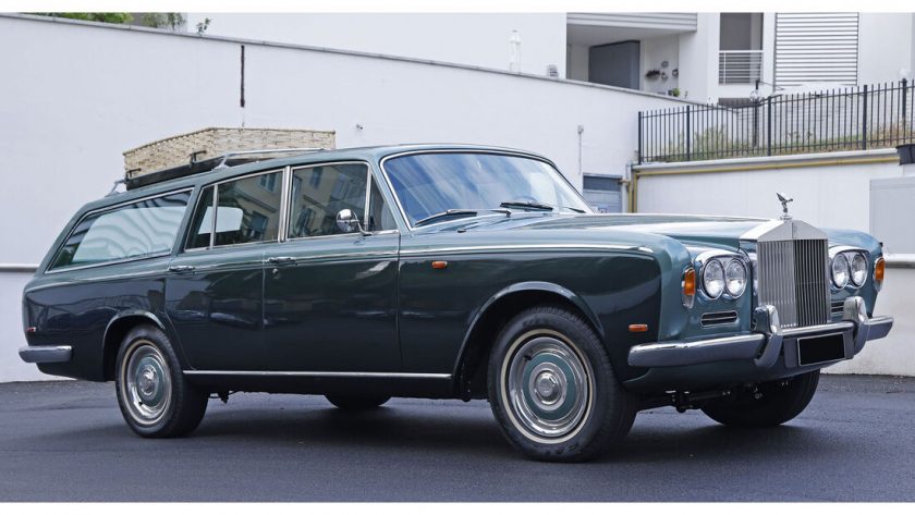 Rolls-Royce Kombi-Umbau mit Dusche und Tisch