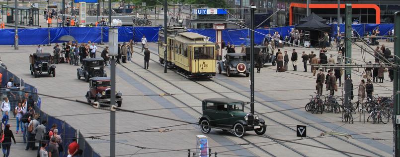 Tom Tykwer dreht auf dem Alex