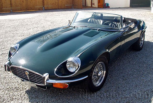 Oldtimer Jaguar E-Type Cabrio Serie II von 1973 mieten - 9613 | film