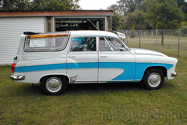 Oldtimer Wartburg 312 Campinglimousine zum Mieten