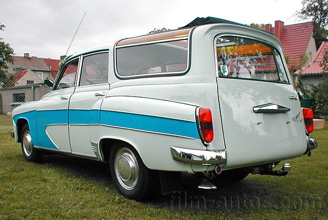 Oldtimer Wartburg 312 Campinglimousine zum Mieten