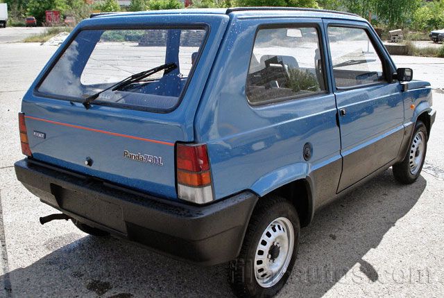 Oldtimer Fiat Panda zum Mieten