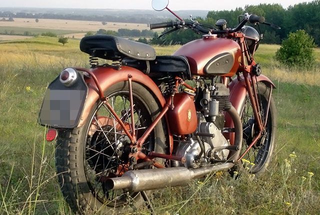 Oldtimer BSA M20 zum Mieten
