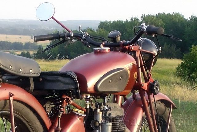 Oldtimer BSA M20 zum Mieten