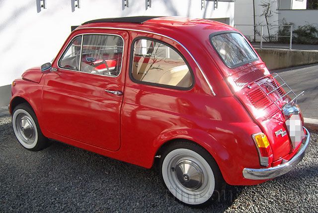 Oldtimer Fiat 500 von 1968 mieten - 9832 | film-autos.com