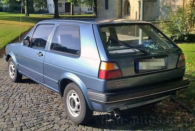Oldtimer VW Golf 2 zum Mieten