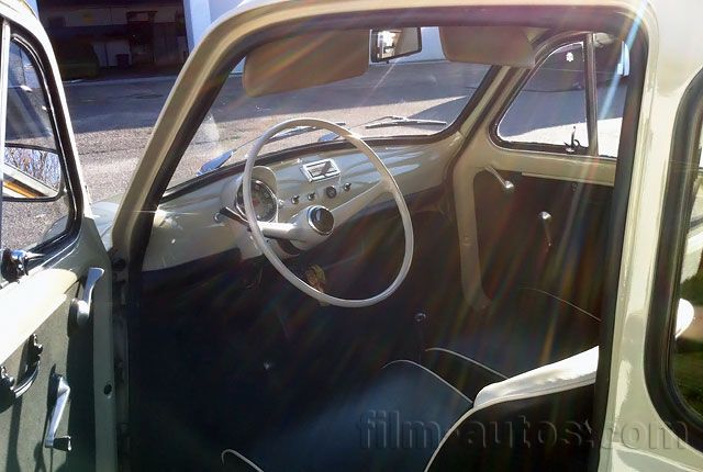 Oldtimer Fiat 500F zum Mieten