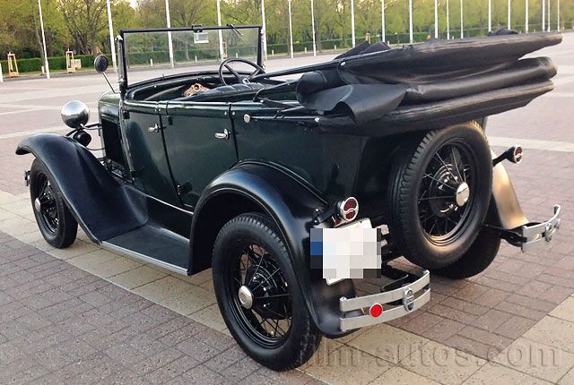 Oldtimer Ford Model A Phaeton zum Mieten
