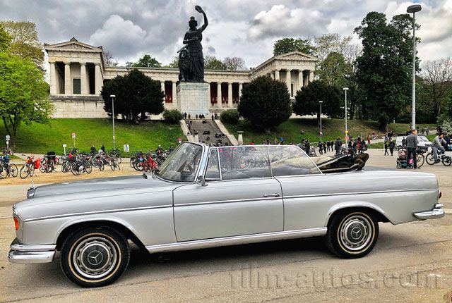 Oldtimer Mercedes-Benz W 111 Cabriolet 300 SE zum Mieten