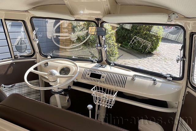 Oldtimer VW Bulli T1 Camper Ragtop zum Mieten