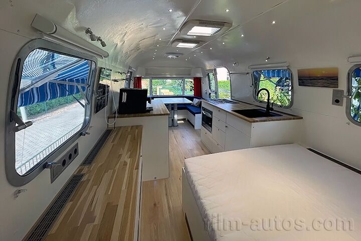 Oldtimer Airstream Overlander 27 zum Mieten