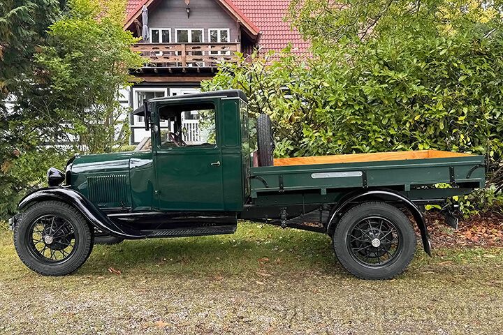 Oldtimer Ford AA Pritsche zum Mieten