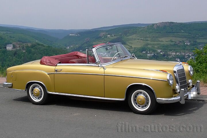 Oldtimer Mercedes-Benz 220 SE Cabrio W128 zum Mieten
