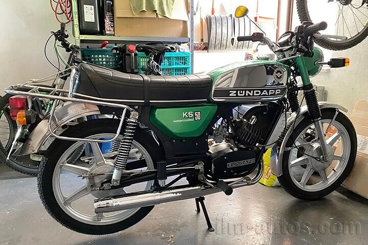 Oldtimer Zündapp KS 50 Watercooled zum Mieten