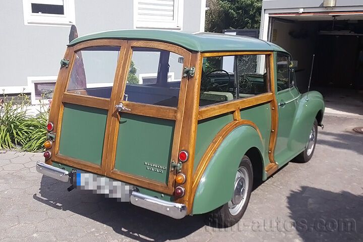 Oldtimer Morris Minor 1000 Traveller zum Mieten
