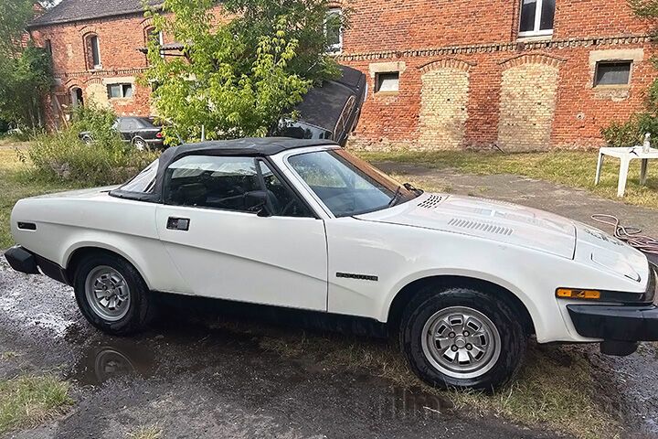 Oldtimer Triumph TR7 Cabriolet zum Mieten