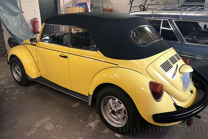 Oldtimer VW Käfer 1303 Cabriolet zum Mieten