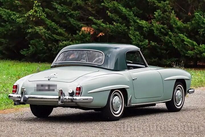 Oldtimer Mercedes-Benz 190 SL Cabrio mit Hardtop W121 B II zum Mieten