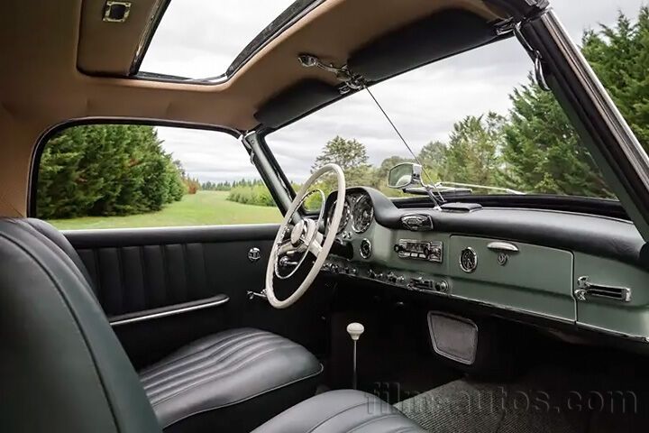 Oldtimer Mercedes-Benz 190 SL Cabrio mit Hardtop W121 B II zum Mieten