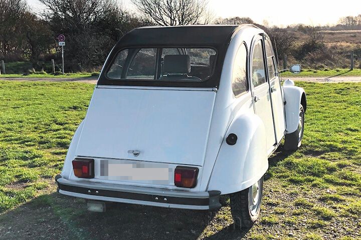 Oldtimer Citroen 2CV Ente zum Mieten