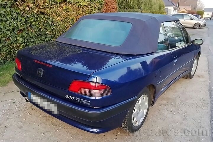Oldtimer Peugeot 306 Cabrio zum Mieten