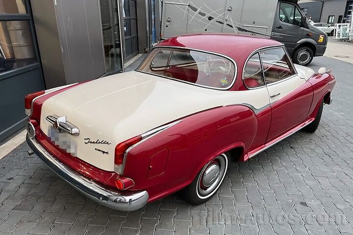 Oldtimer Borgward Isabella Coupe zum Mieten