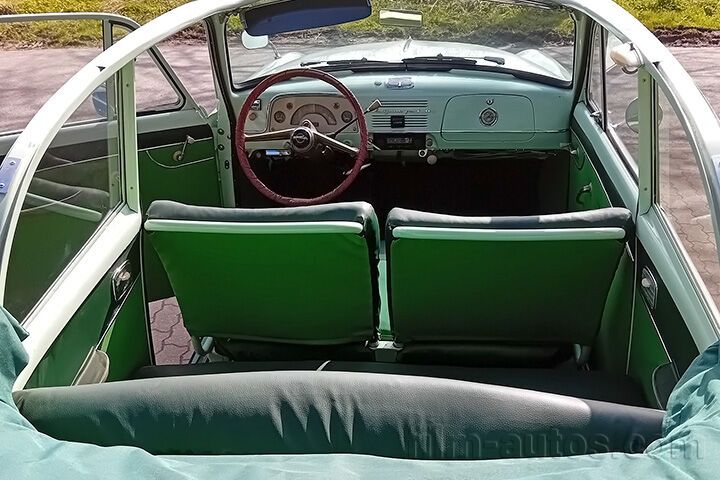 Oldtimer Opel Olympia Record Cabrio-Limousine zum Mieten