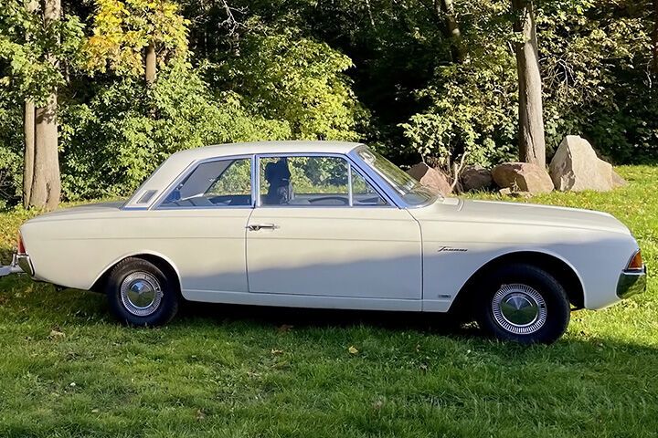 Oldtimer Ford Taunus 20M (P5) zum Mieten