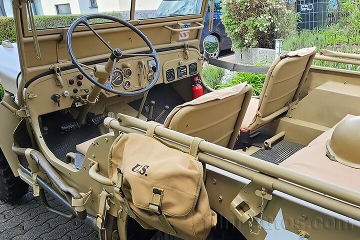 Oldtimer Willys MB Jeep zum Mieten
