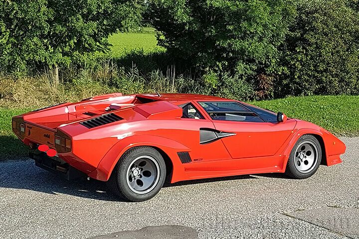 Oldtimer Strohm de Rella Lamborghini Countach zum Mieten