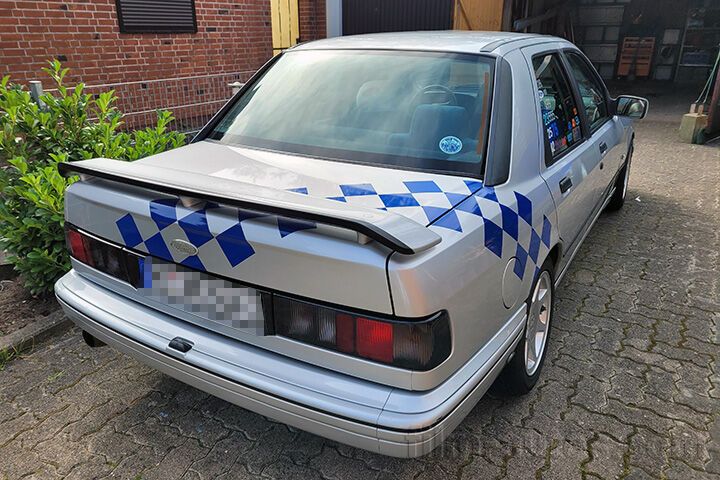 Oldtimer Ford Sierra Saphir zum Mieten