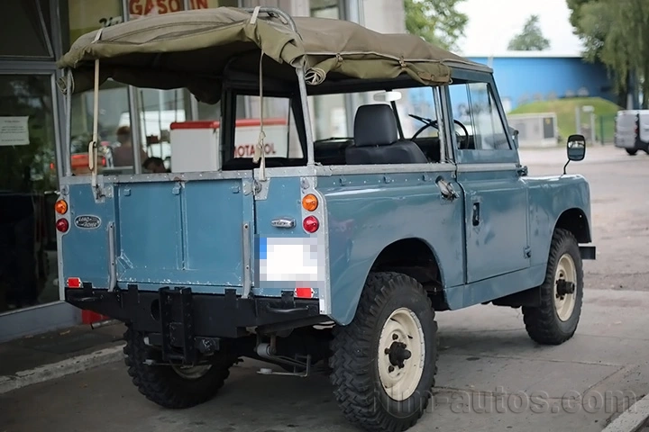 Oldtimer Land Rover Serie 2a zum Mieten